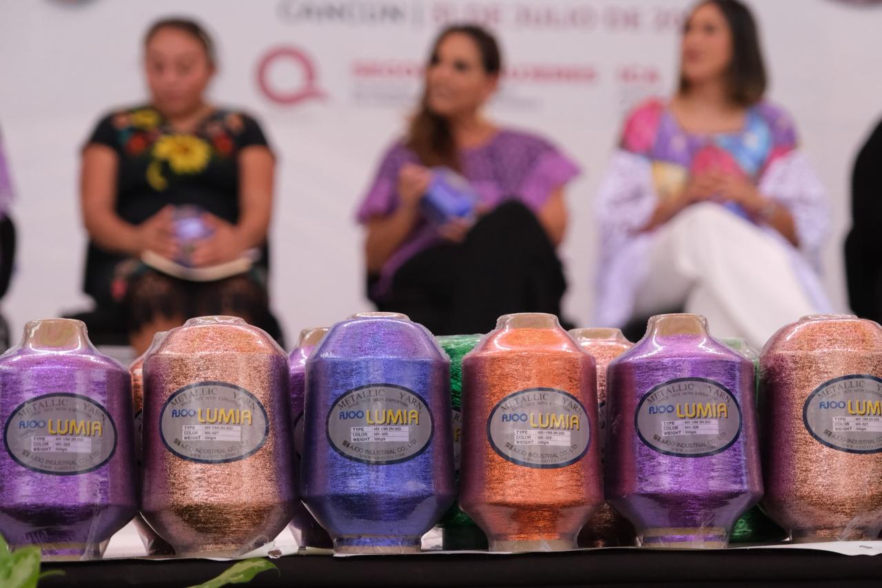 Con Hilos que transforman, el gobierno de QRoo beneficiará a 10 mil bordadoras